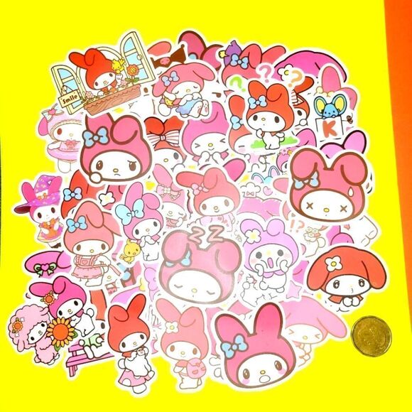 Brand new 50pcs waterproof Melody stickers - Picture 1 of 1